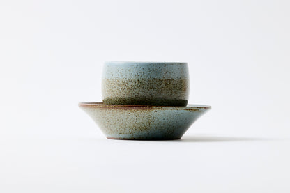 FD Nagi Sencha Teacup & Saucer Hasami Porcelain