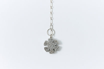 HAKUCESSORY Necklace Health Luck Platinum