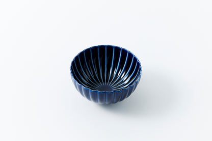 8-inch Bowl Eggplant Navy Blue