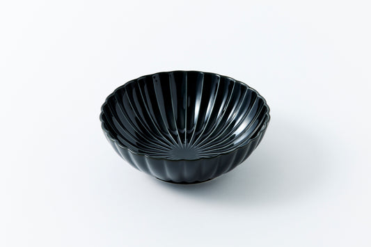 Deep Round Bowl Ink Black Large