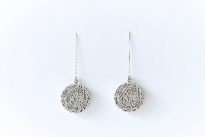 HAKUCESSORY Earrings Money Luck Platinum