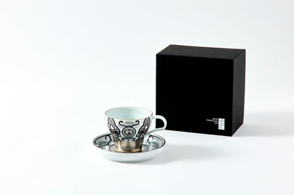 Teacup & Saucer - JS Ko-Imari Floral Pattern 150ml