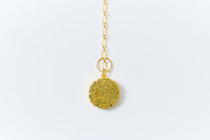 HAKUCESSORY Necklace Money Luck Gold