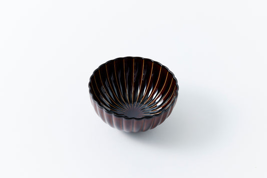 8-inch Bowl Lacquer Brown