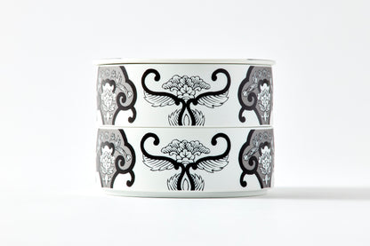 Double-tier Serving Box - JS Ko-Imari Floral Pattern