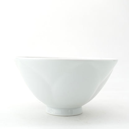 WANOKA Flower-Shaped Rice Bowl BL Arita Porcelain