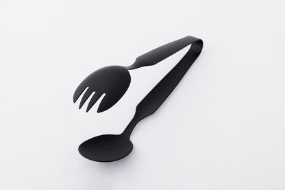 Serve Tong Star Black Finish