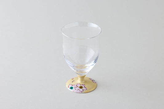 Free Glass Medium (Plain) - Sakura Motif Gold
