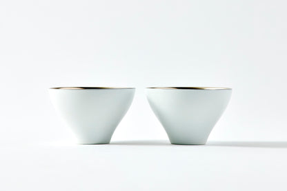 Set of 2 Wanguri Cups - Platinum 80ml