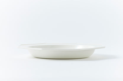 Domino de dish. Octagon Plate White