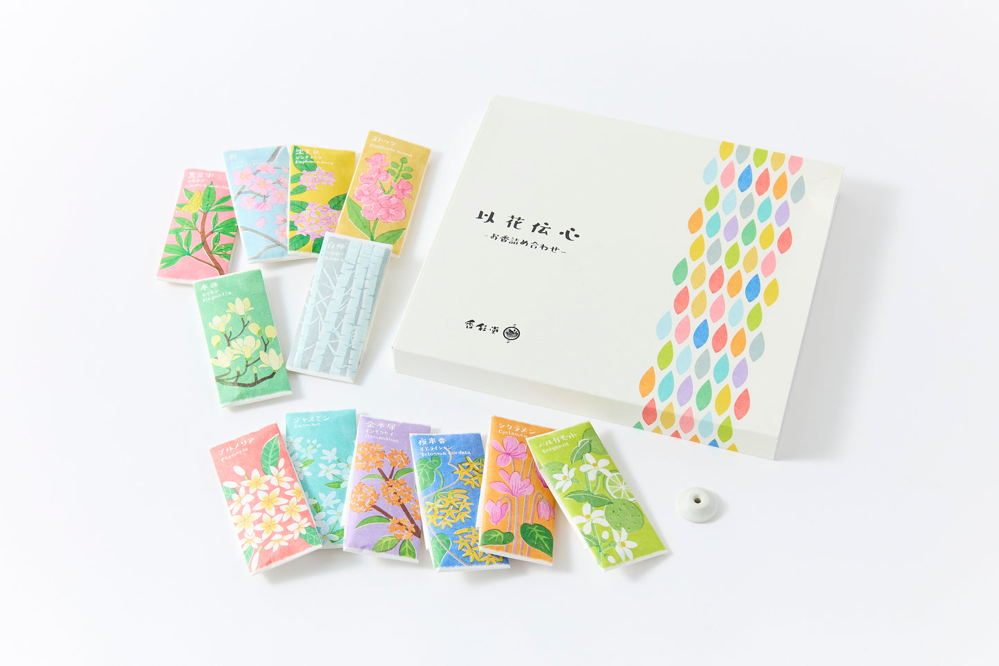 Ikadenshin – Assorted Incense – 12 Varieties