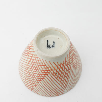 Inban KOUSHI Rice Bowl Hasami Porcelain