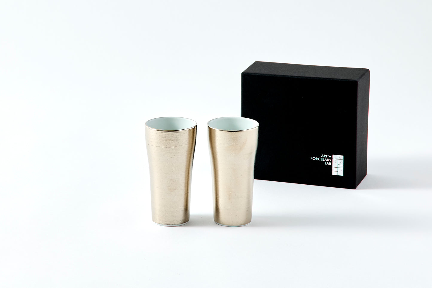 Set of 2 Pestle Tumblers - Platinum 130ml