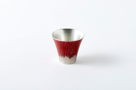 Mt. Fuji Sake Cup Red