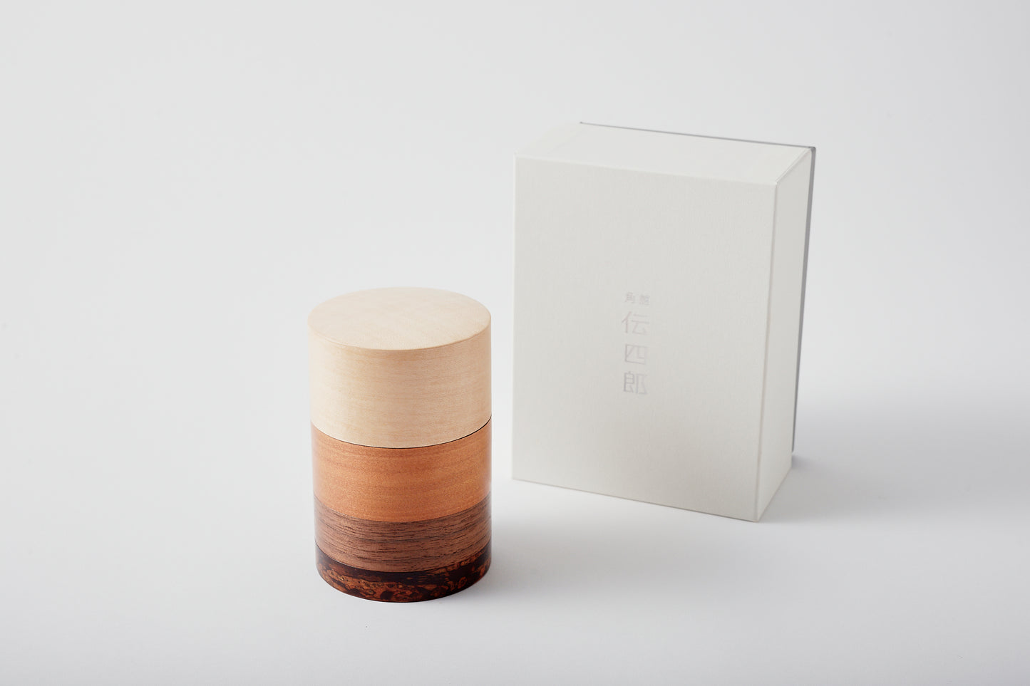4-Color Tea Canister - Maple