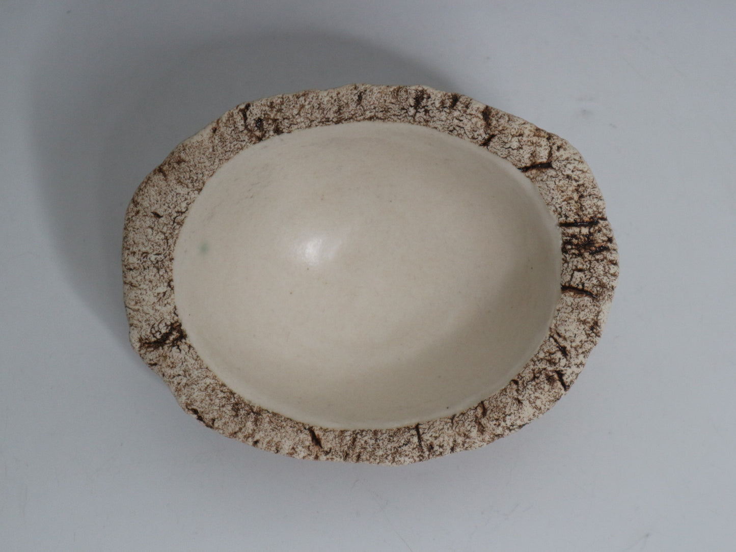 White Oval Bowl (Small)