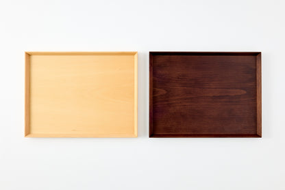 Shiraki Luncheon Tray Beech 12-inch