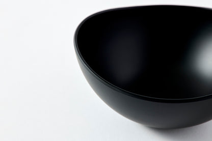 wave bowl / matte black