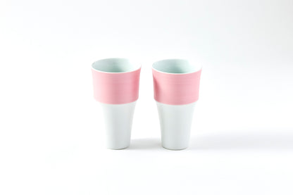Set of 2 Stepped Free Cups - Yae 260ml
