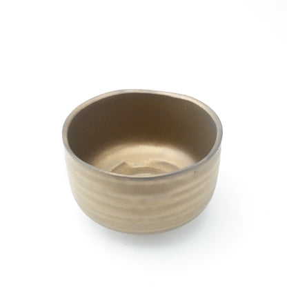 FD Gold Mud Glaze Nodate Matcha Bowl Hasami Porcelain