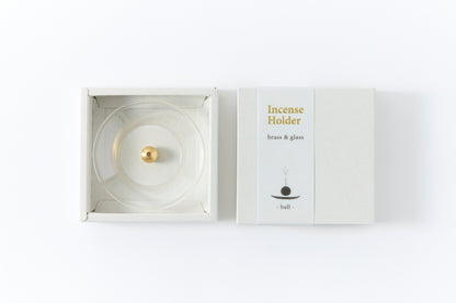 Brass Top Glass Plate Ball