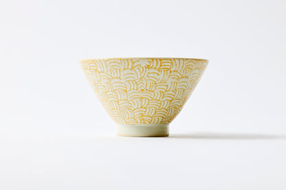 Inban KAGOME Rice Bowl Hasami Porcelain
