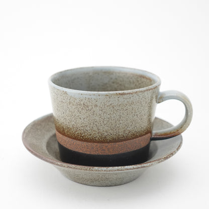 Nagi Cup & Saucer Hasami Porcelain