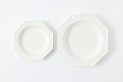 Domino de dish. Octagon Plate White
