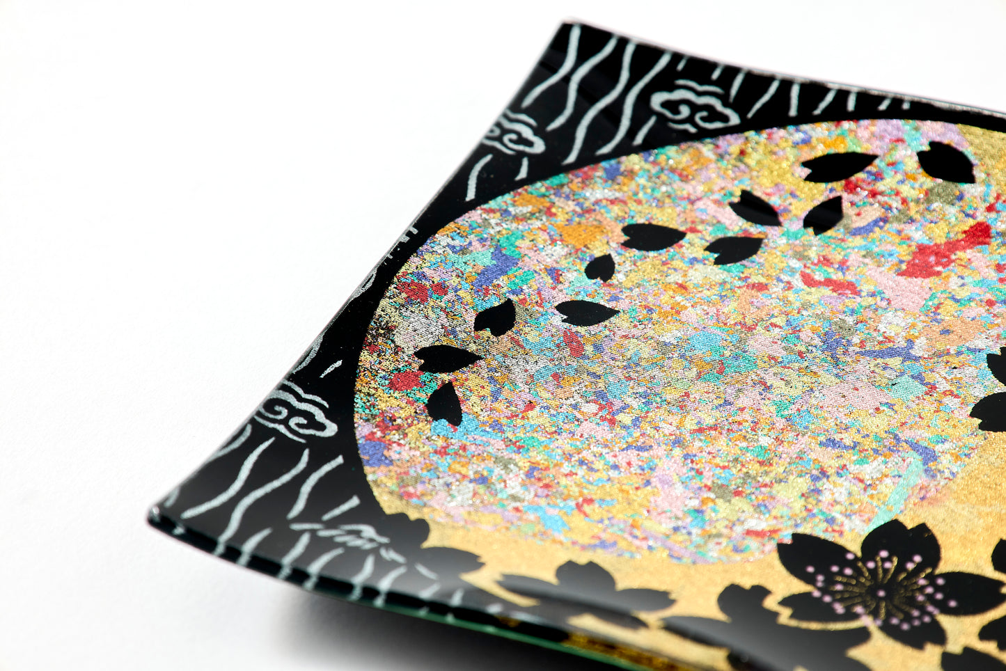 Moonlit Cherry Blossoms – Black