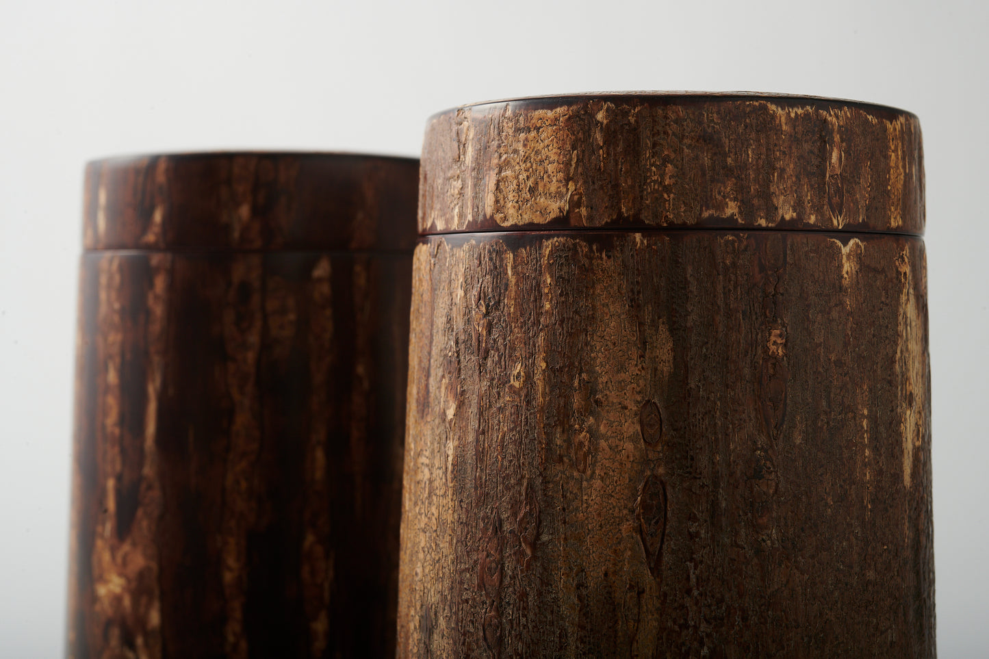 Tea Canister Cone Frosted Decor by Keitaro Arakawa