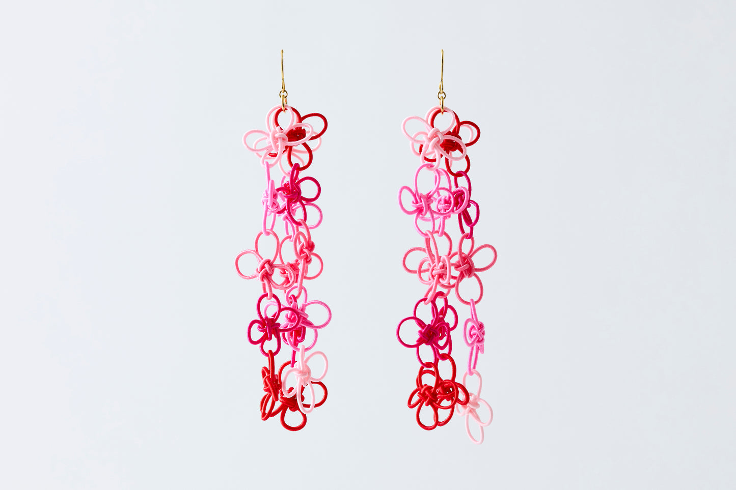 Flower Garden | Hook Pierced Earrings - Sunset Garden