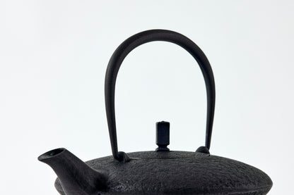 Nanbu Ironware Moon Teapot – Pure Black