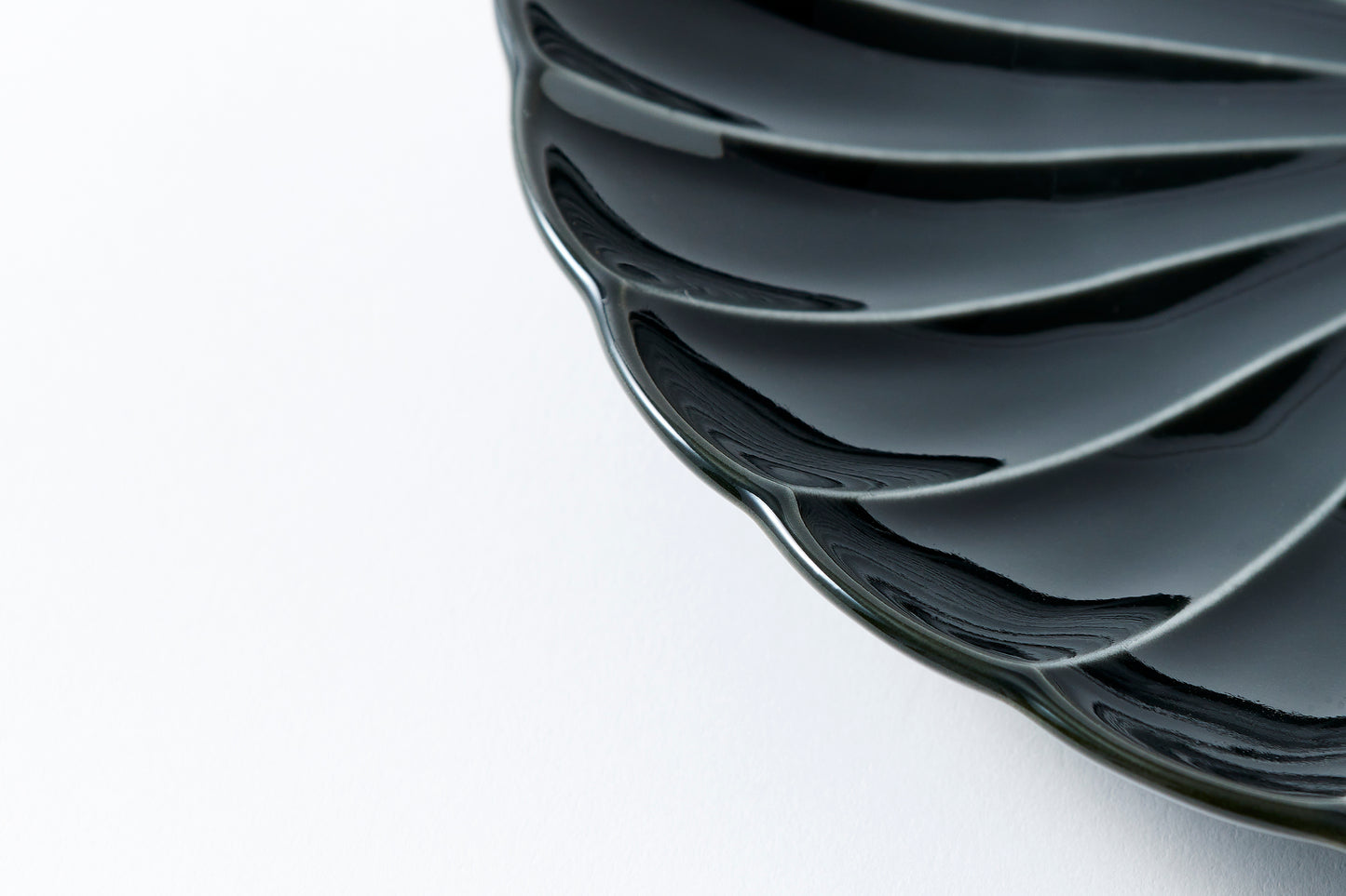 8-inch Plate Ink Black