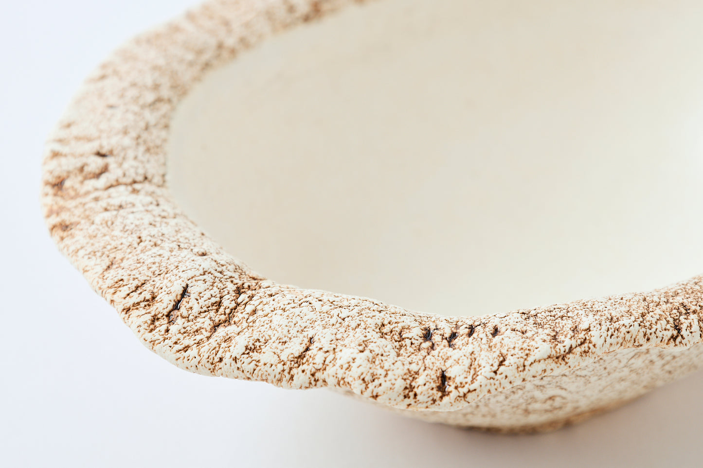 White Oval Bowl (Small)