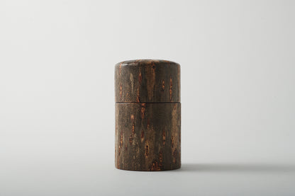 Tea Canister Makuri-Hari Decor by Kengo Yonezawa