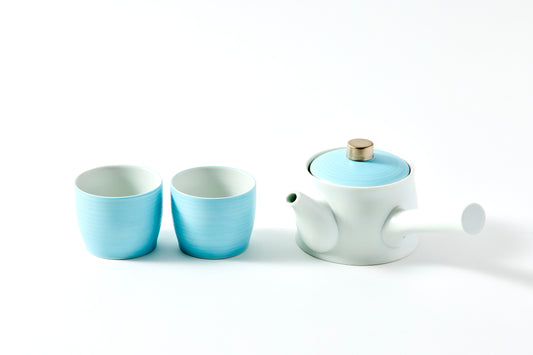 Design Teaware Set - Pearl Blue