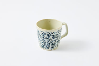 Inban UZUSHIO Coffee Mug Hasami Porcelain