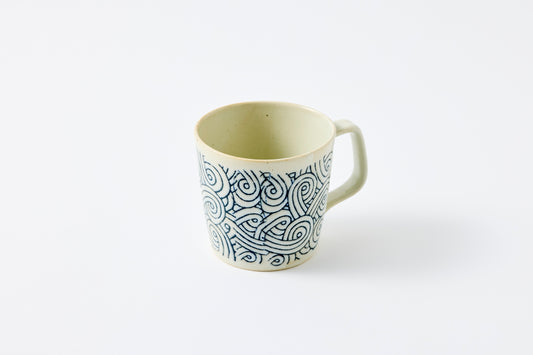 Inban UZUSHIO Coffee Mug Hasami Porcelain