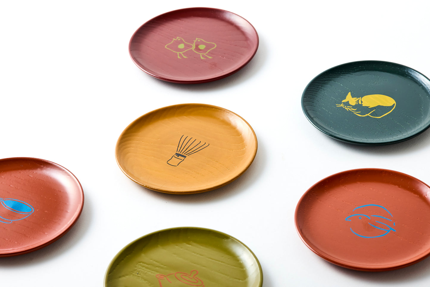 Lacquered Mini-Plate (Animal Series)