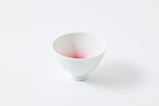 WANOKA Flower-Shaped Teacup PK Arita Porcelain