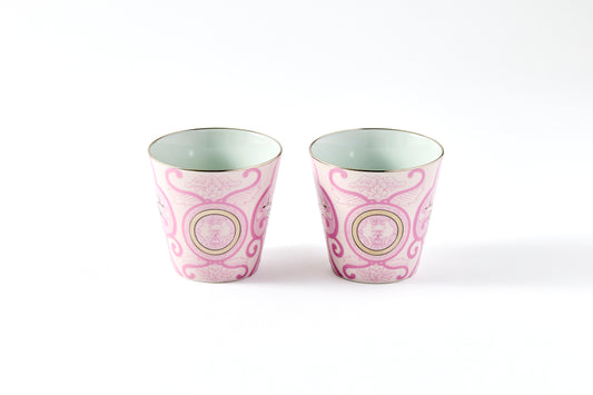 Rock Cup 300ml - JC Ko-Imari Floral Pattern