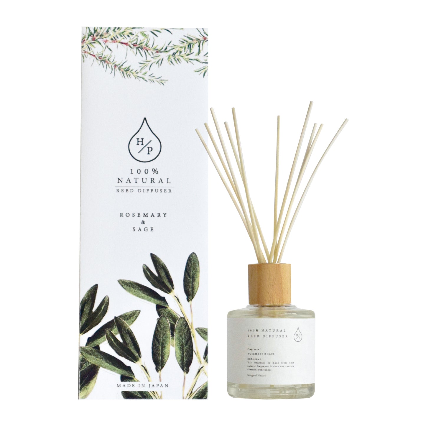 HP Reed Diffuser 180 Rosemary & Sage