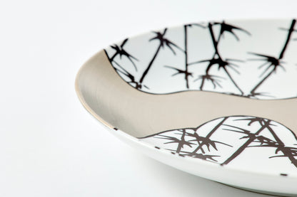 Flat Plate "Prosperity" - Young Bamboo