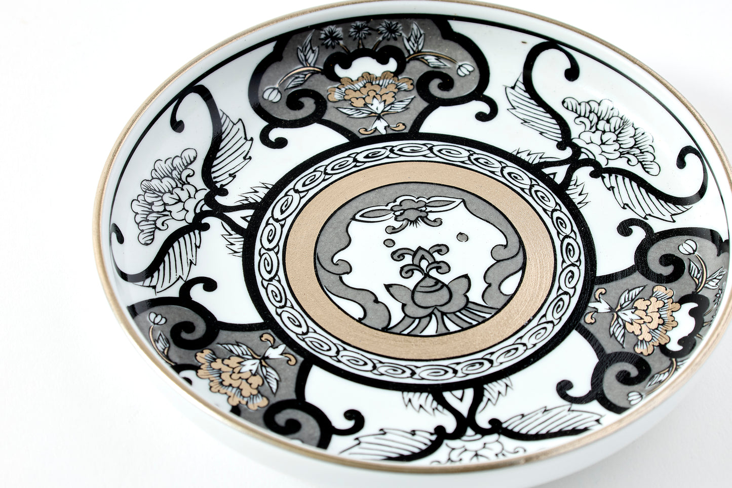 Teacup & Saucer - JS Ko-Imari Floral Pattern 150ml