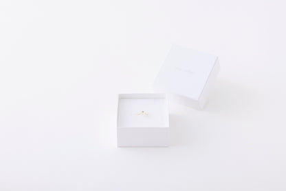 [ Fleur - Jasmine - ] Fleur blance Diamant Ring S