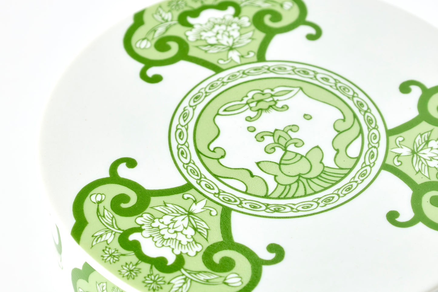 Double-tier Serving Box - JT Ko-Imari Floral Pattern