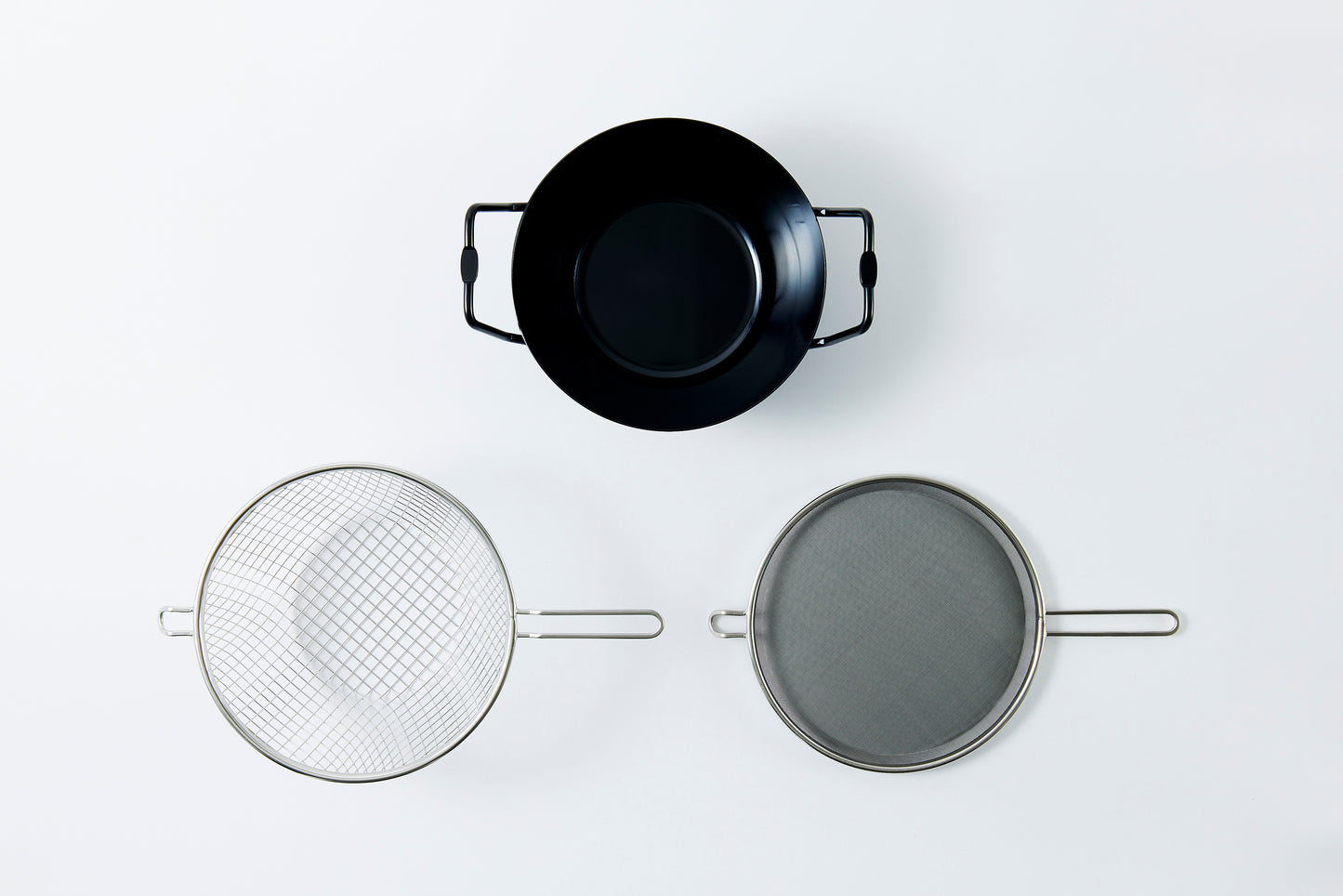 Iron Deep Frying Pot 22cm