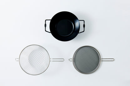 Iron Deep Frying Pot 22cm