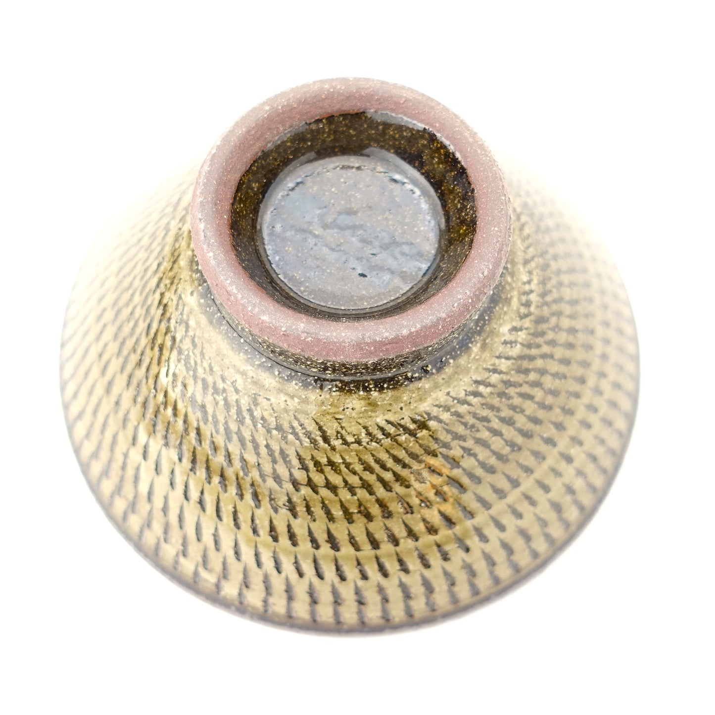 FD Yellow Glaze Tobikanna Rice Bowl Hasami Porcelain