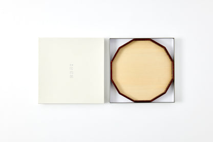 12-Sided Tray (Small) – Maple Wood